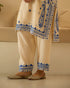White Lily Breeze – Dori Embroidered Straight Suit Set